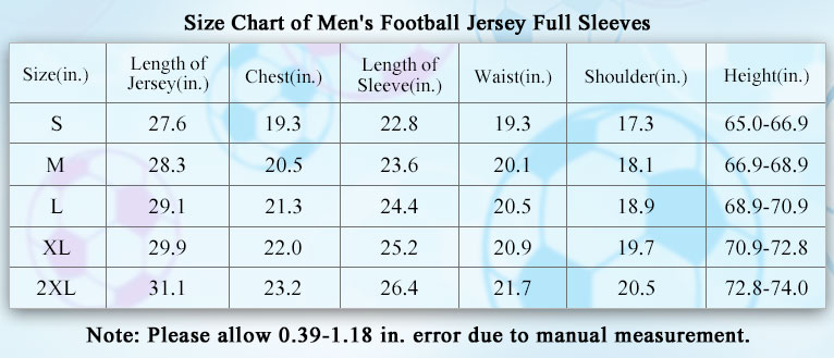 size of Al-Nassr Third Jersey 2023/24 Full Sleeves