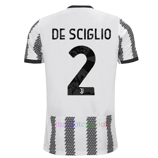 Juventus No2 De Sciglio Home Long Sleeves Jersey