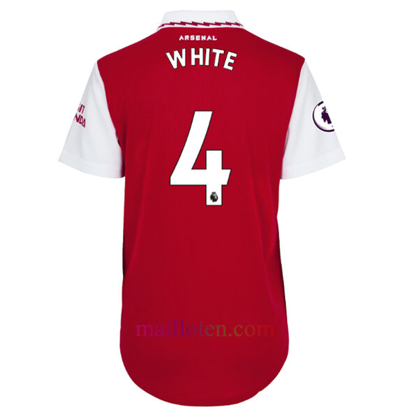 #4 White Arsenal Home Jersey 2022/23 Women