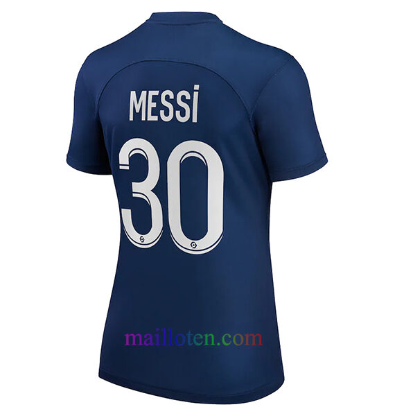 #30 Messi PSG Home Jersey 2022/23 Women