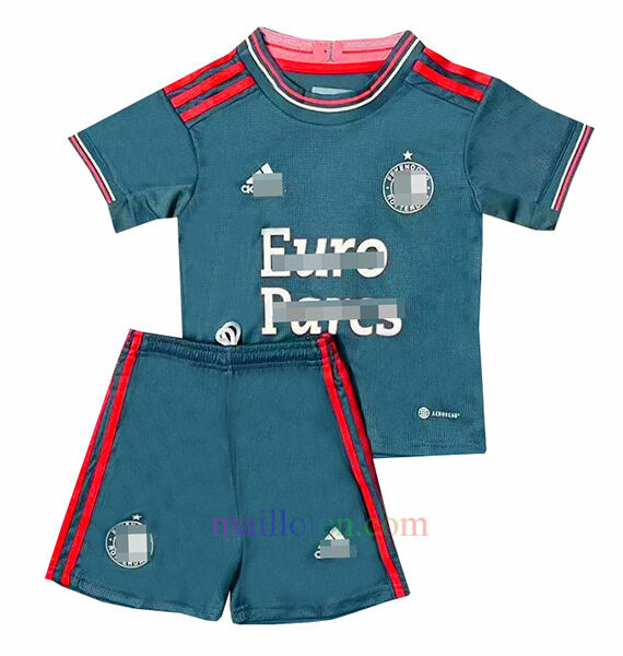 Feyenoord Away Kit Kids 2022/23