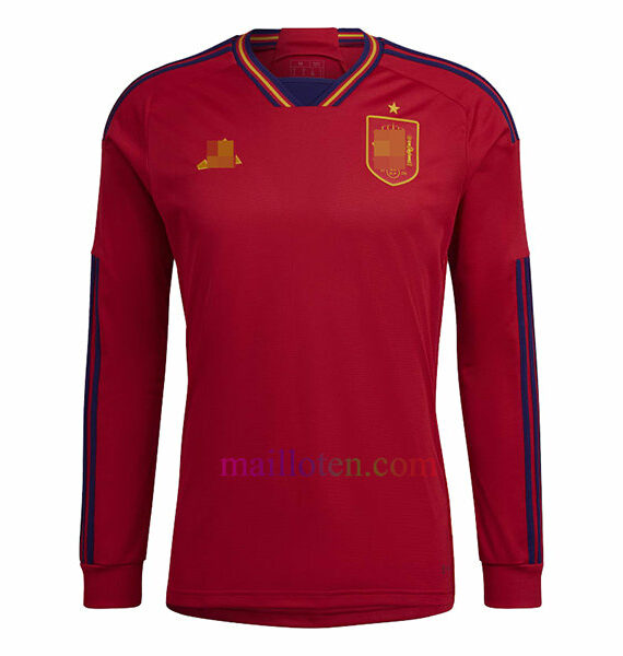 Spain Home Jersey 2022 Full Sleeves