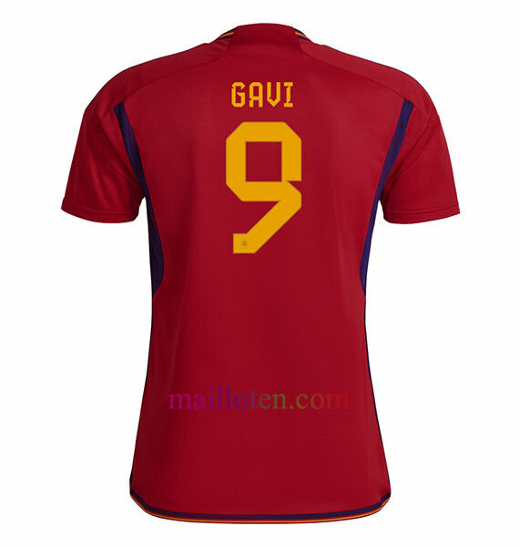 #9 Gavi Spain Home Jersey 2022