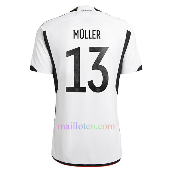 Buy #13 Thomas Muller Germany Home Jersey 2022- Mailloten.com