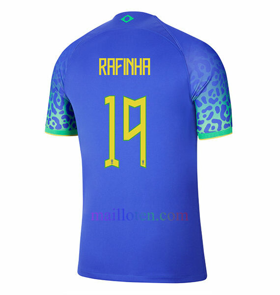 #19 Rafinha Brazil Away Jersey 2022