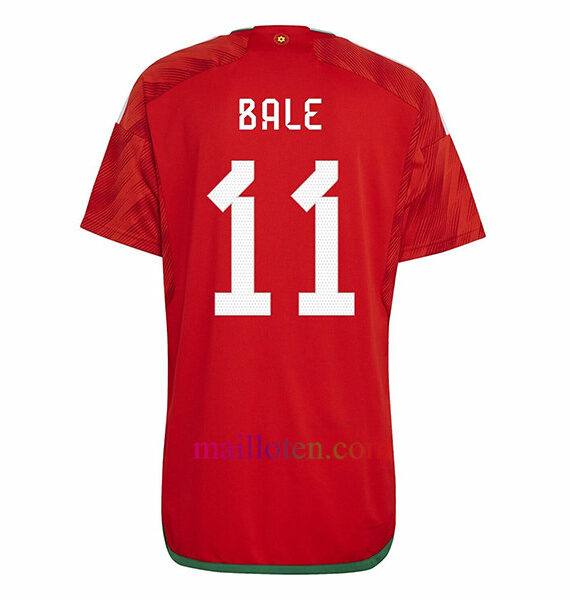 #11 Gareth Bale Wales Home Jersey 2022