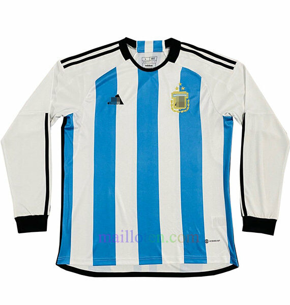 Argentina Three Stars Jersey 2022 Full Sleeves