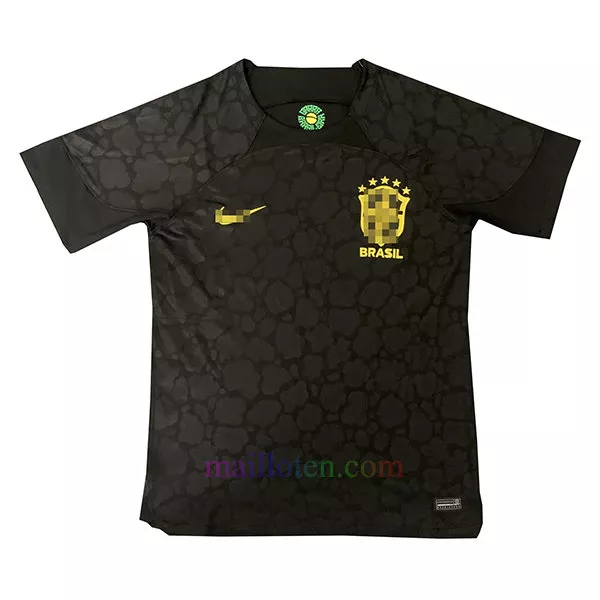 Brazil Blank Grey Goalkeeper Long Sleeves Soccer Country Jersey