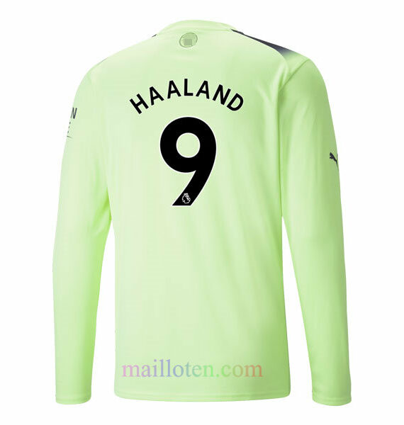 #9 Haaland Manchester City Third Jersey 2022/23 Full Sleeves