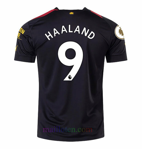 #9 Haaland Manchester City Away Kit Kids 2022/23