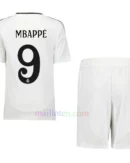 #9 Mbappé Real Madrid Home Kit Kids 202425 1