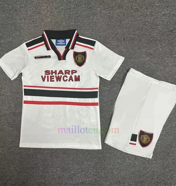 Manchester United Away Kit Kids 1998/99